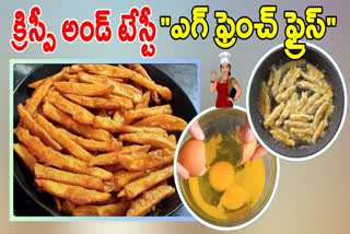 HOW TO PREPARE EGG FRENCH FRIES