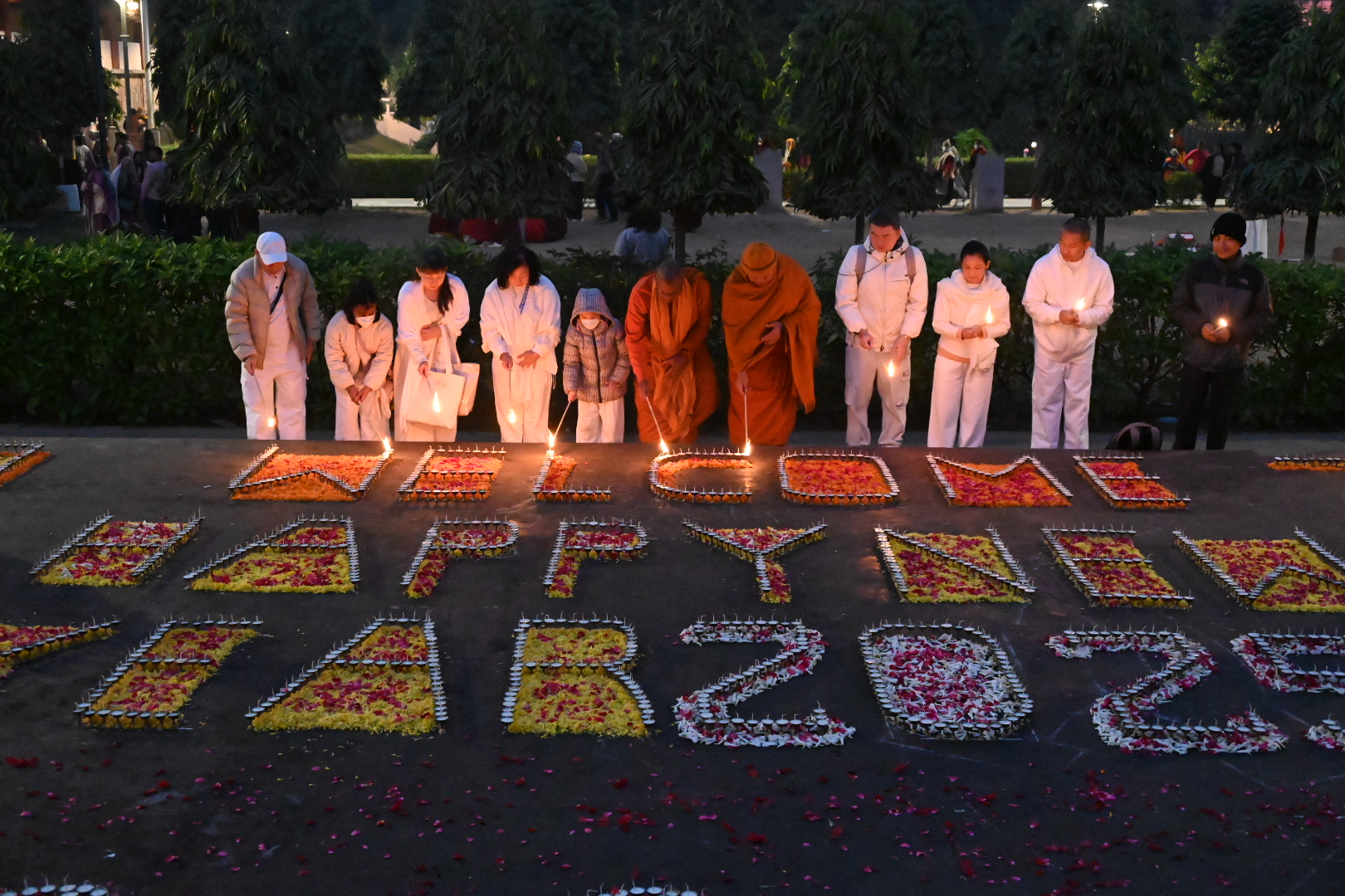 New Year In Bodh Gaya