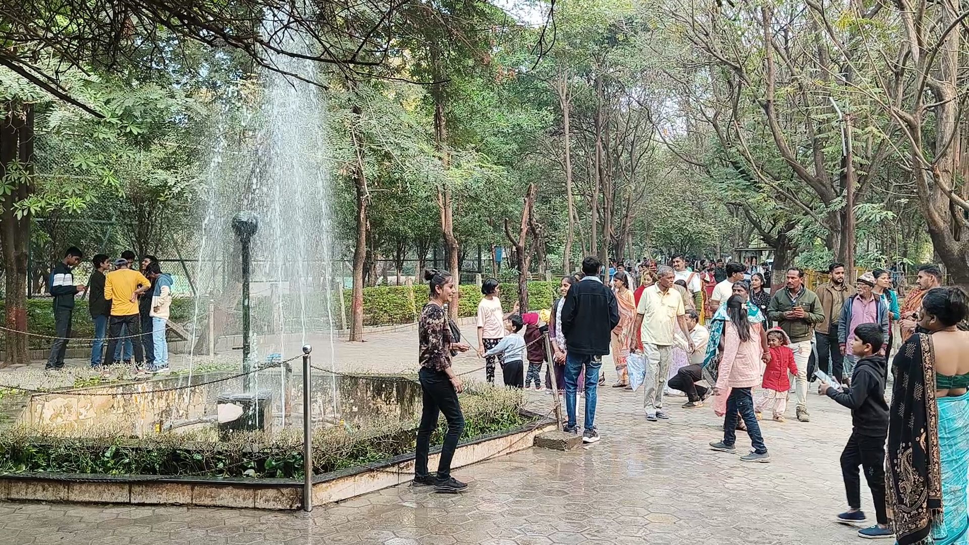 Indore Zoo New Year celebration