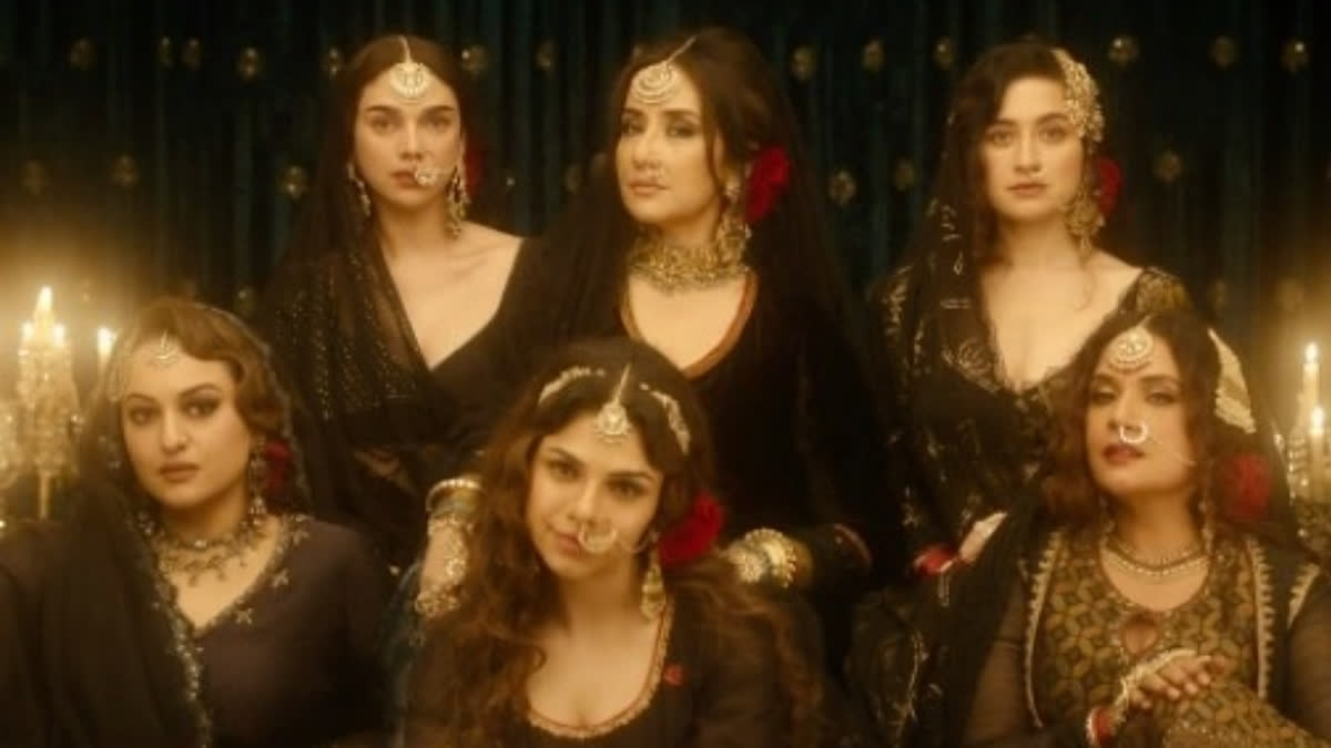 The makers of the forthcoming Netflix series unveiled an intriguing first look. The Sanjay Leela Bhansali directorial stars Manisha Koirala, Sonakshi Sinha, Aditi Rao Hydari and others as courtesans.