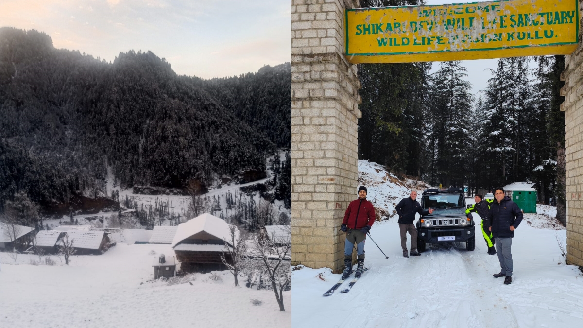 Snowfall in Seraj Valley