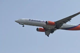 Akasa Airlines Flight Start