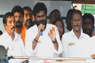 bjp state president annamalai criticized dmk in tirupathur