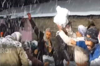 Several parts of Uttarakhand received fresh snowfall on Thursday giving a hope to the farmers for good harvest of crops.