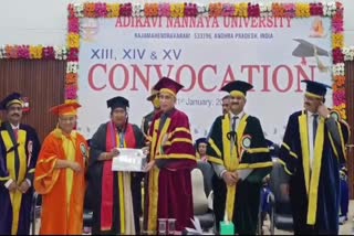 Convocation in Adikavi Nannayya University