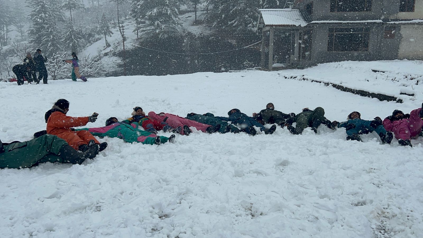 Snowfall In Kullu Himachal