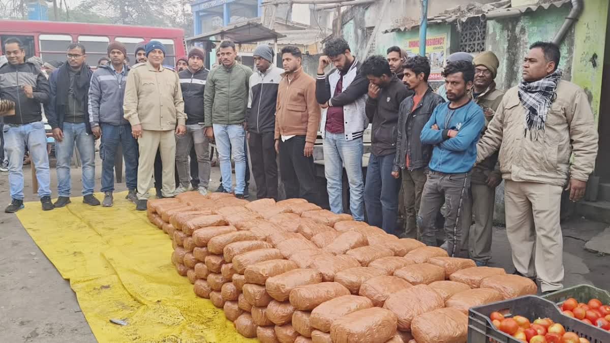 HUGE GANJA SEIZED IN BARDHAMAN