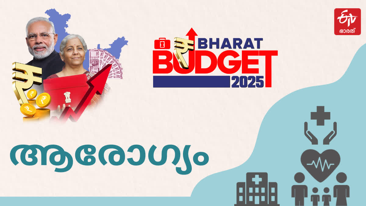 UNION BUDGET 2025 AND HEALTH SECTOR  BUDGET 2025 ANNOUNCEMENTS  NIRMALA SITHARAMAN AND UNION BUDGET  കേന്ദ്ര ബജറ്റ് 2025 ആരോഗ്യ മേഖല