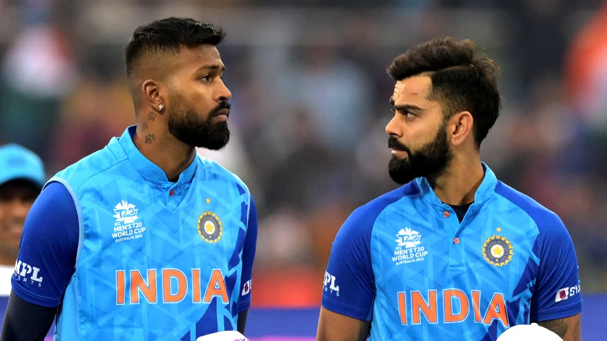 Hardik Pandya and Virat Kohli