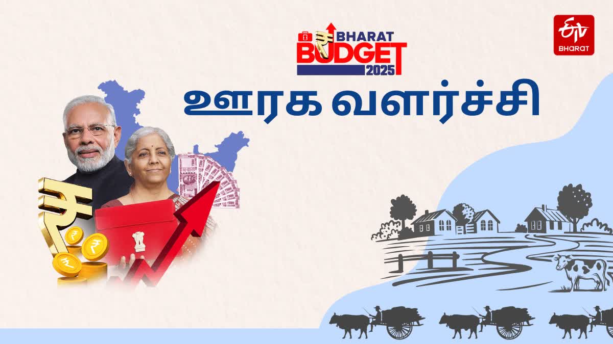 பட்ஜெட் 2025 ஊரக வளர்ச்சி தொடர்பான புகைப்படம்