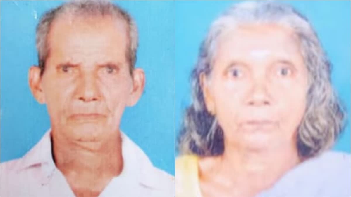 ELDERLY COUPLE DIES IN HOUSE FIRE  SON ARRESTED FOR MURDER  HOUSE FIRE IN ALAPPUZHA  വൃദ്ധ ദമ്പതികൾ മരിച്ചു ആലപ്പുഴ