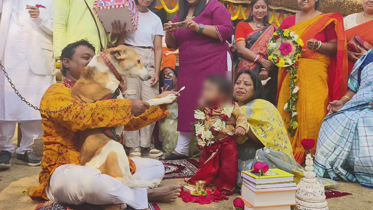 Unrest In Bangladesh Compels Couple To Celebrate 'Annaprashan' Of Son In West Bengal's Birbhum