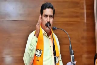 BJP STATE PRESIDENT BY VIJAYENDRA CRITICIZES SONIA GANDHI