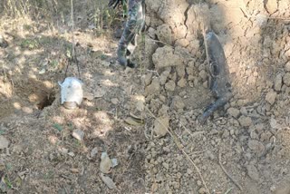 PALAMU POLICE RECOVERED LANDMINES