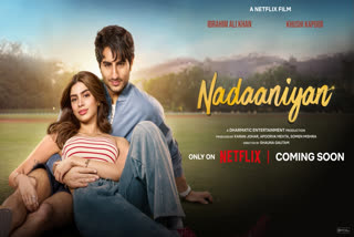 Nadaaniyan: Ibrahim Ali Khan To Debut In Bollywood Opposite Khushi Kapoor In Netflix Film; First Poster Out