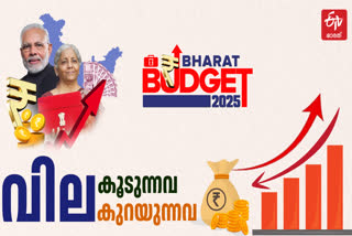 ബജറ്റില്‍ വില കുറയുന്നവ കൂടുന്നവ  BUDGET LATEST UPDATES ON PRICE LIST  BUDGET 2025 NIRMALA SITHARAMAN  BUDGET 2025 LATEST UPDATE