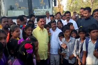 RTC Bus  started In Muddalapuram Village