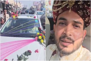 GROOM STUCK IN TRAFFIC JAM