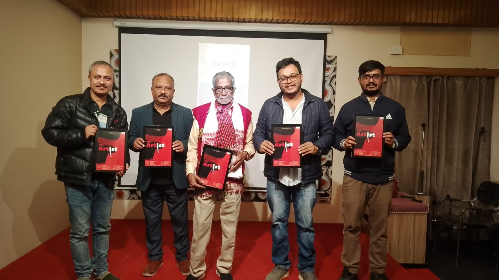 Poster of anticipated documentary 'The Artist' released in Guwahati