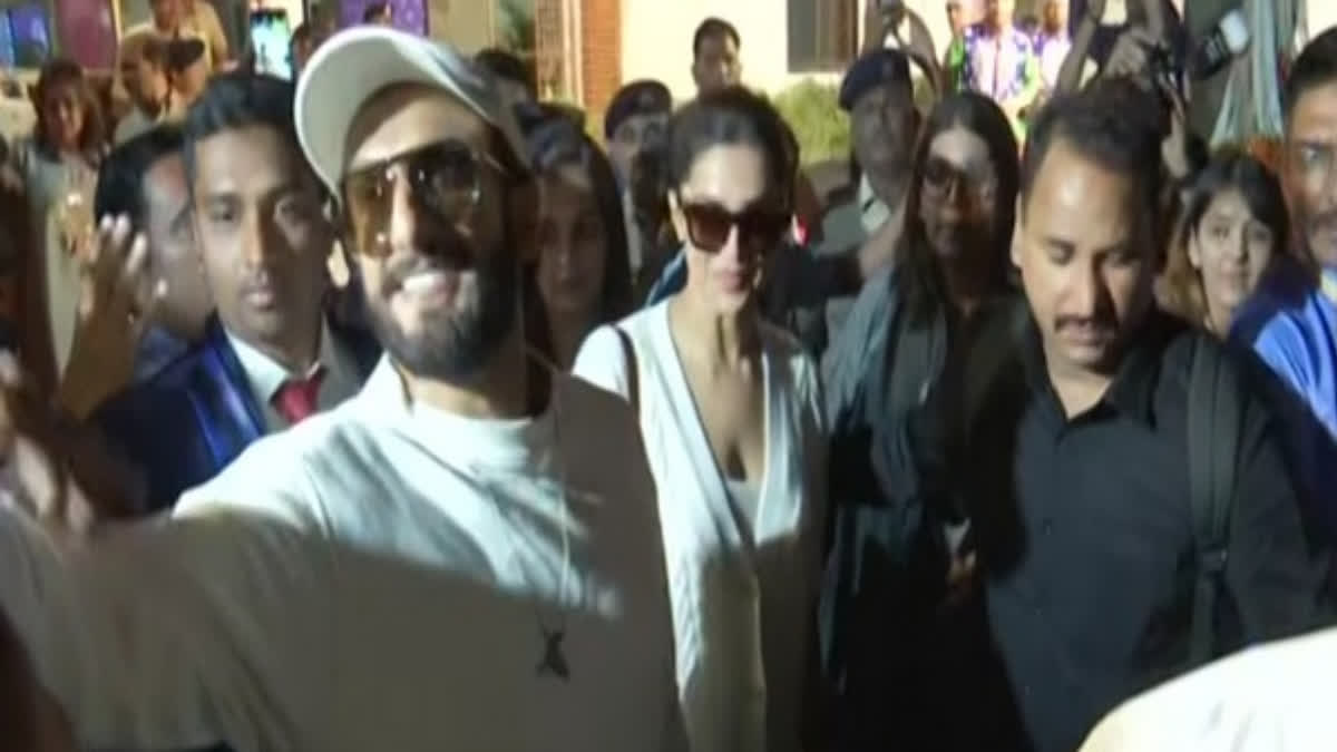 Parents-to-be Ranveer, Deepika arrive in Jamnagar for Anant, Radhika's pre-wedding celebrations