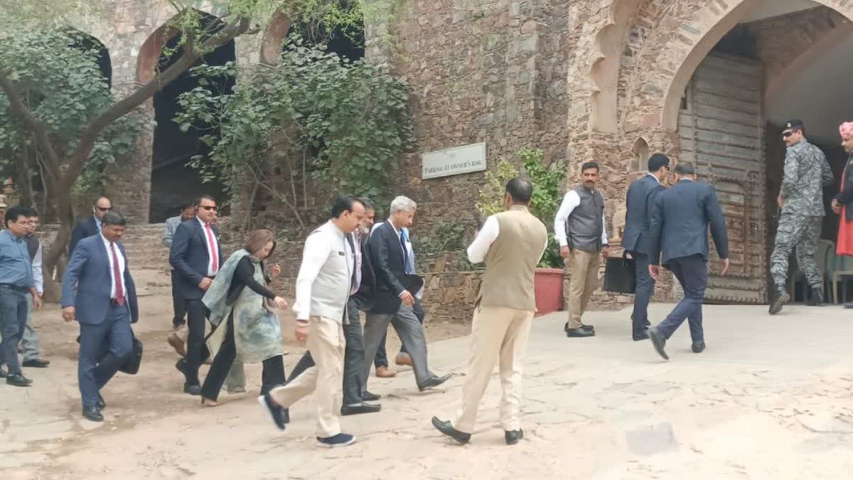 S Jaishankar reached Neemrana