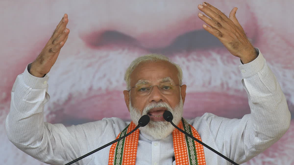 Prime Minister Narendra Modi addressed a public rally at Arambagh in West Bengal on Friday