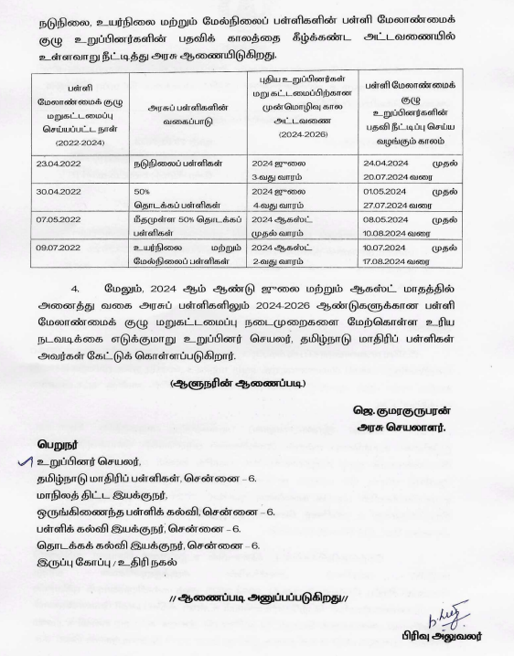 TN School Management Committee
