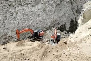 Mine collapsed in Nasirabad AJMER,  SDRF team started rescue work