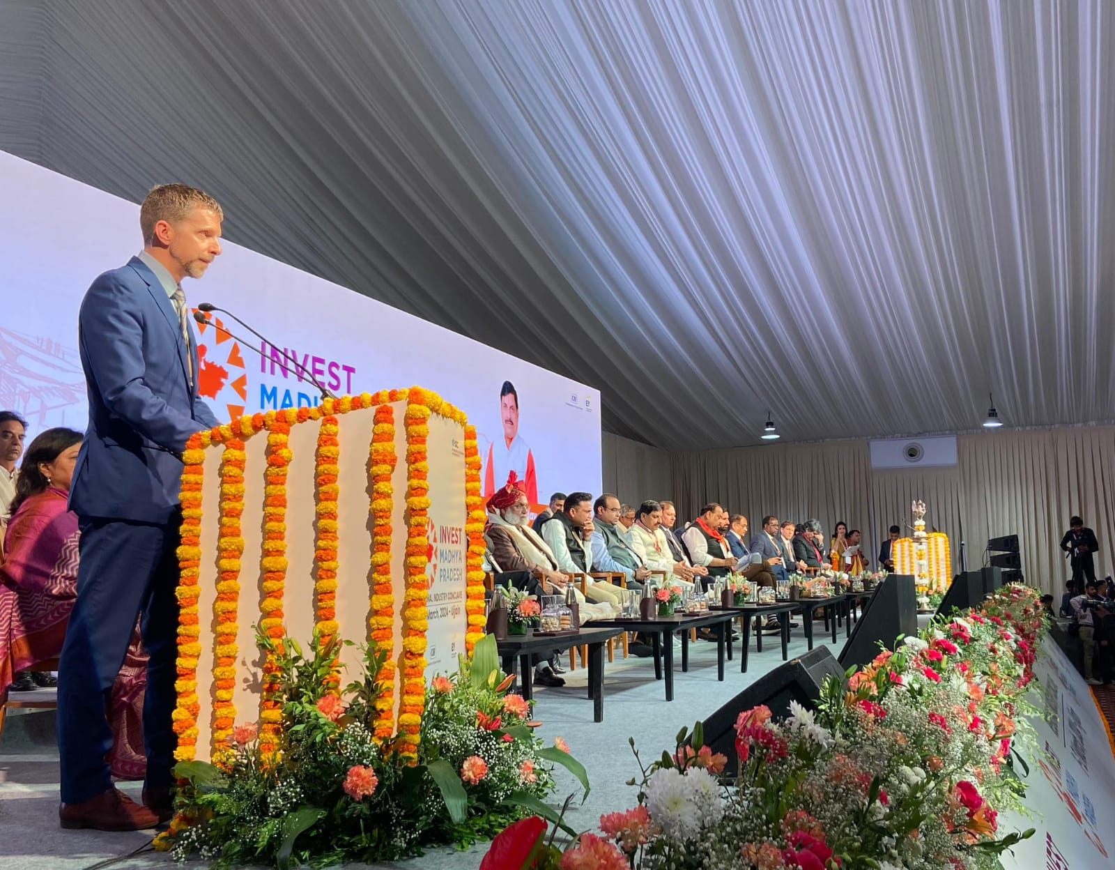 US Consul General Mike in Ujjain