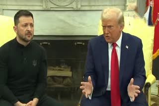 ട്രംപ് സെലൻസ്‌കി കൂടിക്കാഴ്‌ച  US PRESIDENT DONALD TRUMP  UKRAINE VOLODYMYR ZELENSKYY  സെലൻസ്‌കിക്ക് തിരിച്ചടി