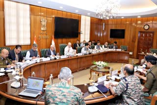 Union Home Minister Amit Shah held a meeting regarding Manipur