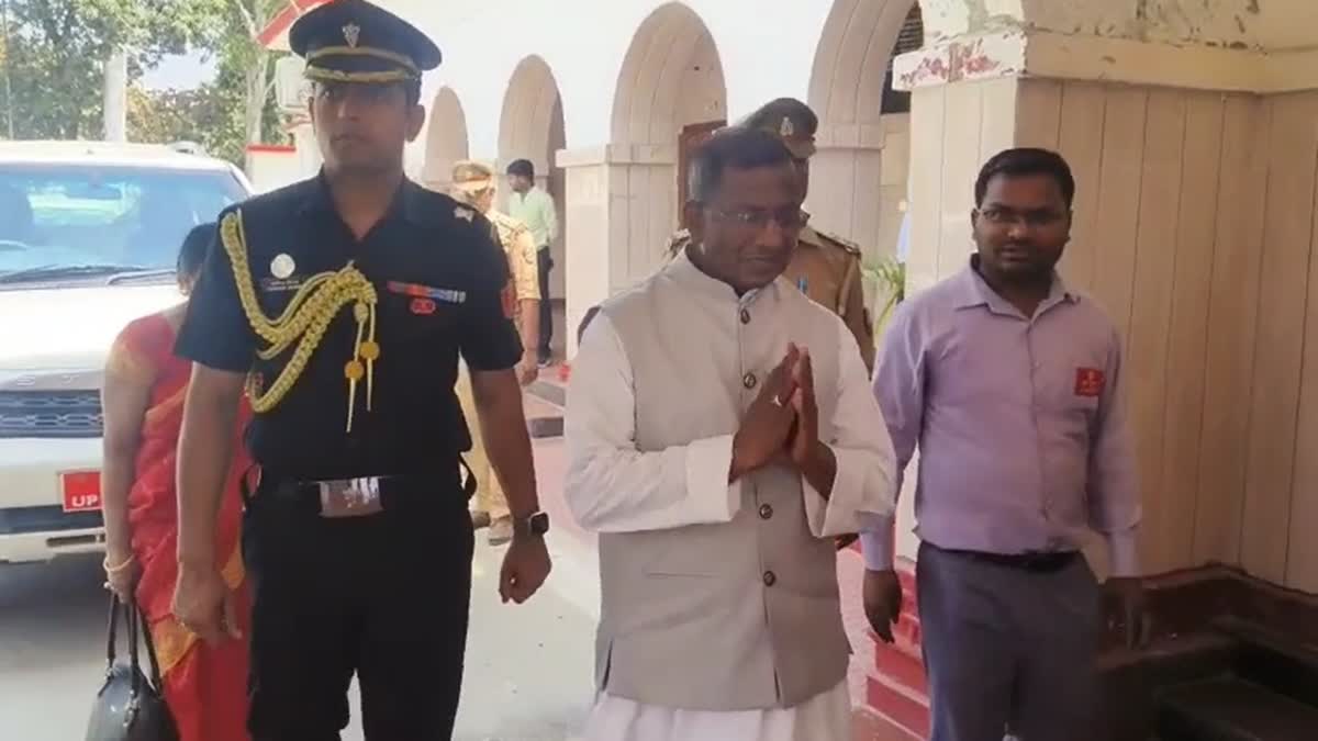 Sikkim Governor Laxman Acharya during Ram Mandir visit