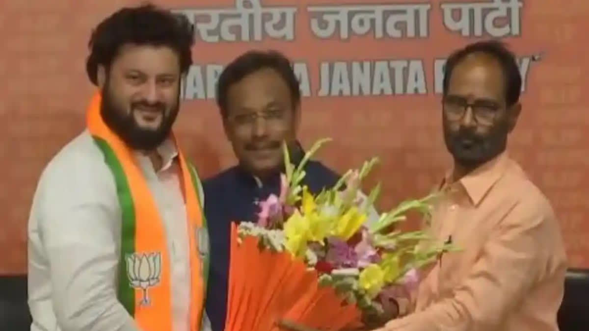 Anubhav Mohanty, the Lok Sabha MP for the BJD, days after quitting the ruling party in Odisha citing a sense of "suffocation" there, joined the BJP on Monday.