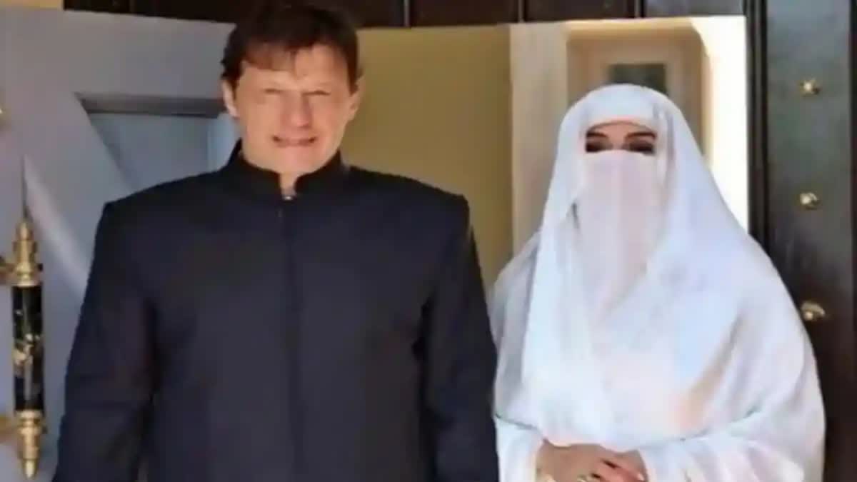 Imran Khan and Bushra Bibi