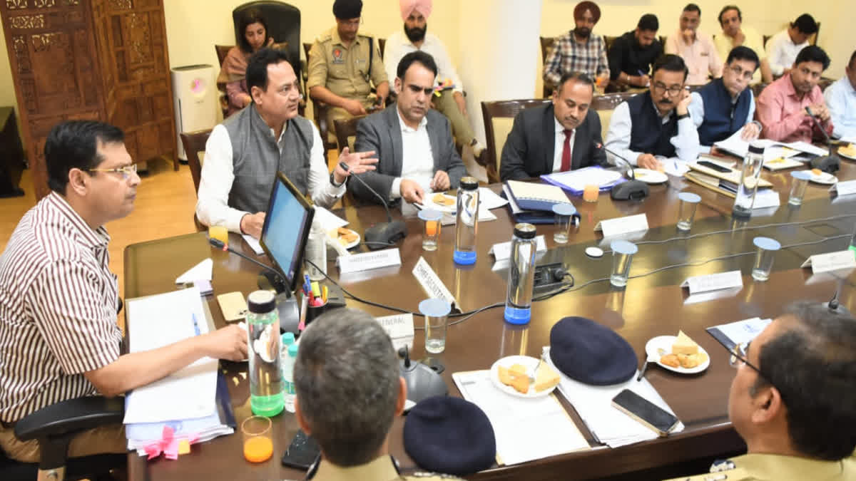 Election Commission of India reviewed the election preparations in Punjab