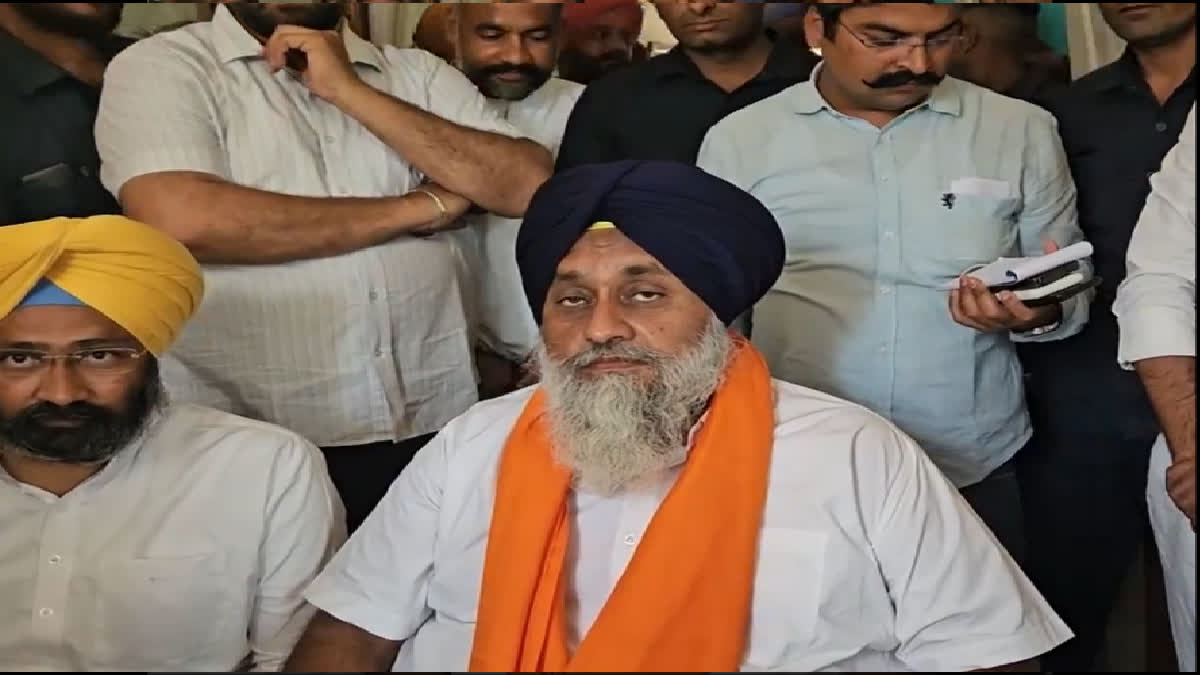 SAD chief & Ferozepur MP Sukhbir Badal will not contest elections