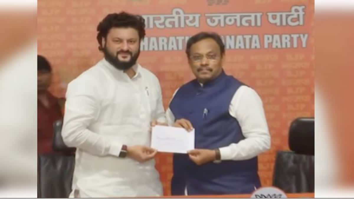 Anubhav Mohanty joins BJP