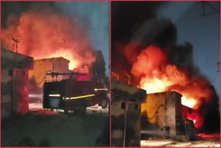 fire in factory in delhi