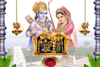 he Telangana Road Transport Corporation (TSRTC) is all set to present the 'Talaṃbralu' (rice mixed with turmeric) of Sri Sita Ramachandra Swamy's celestial wedding to be performed at Bhadrachalam in Telangana on the occasion of Sri Rama Navami this year as well.