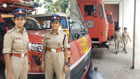 KERALA FIRE FORCE  WOMEN JOINED IN FIRE FORCE  KOTTAYAM  THREE WOMEN's WERE APPOINTED