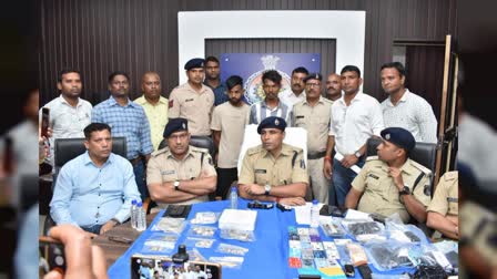 Accused of theft in house arrested in Durg