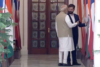Chile President on Ashok Chakra