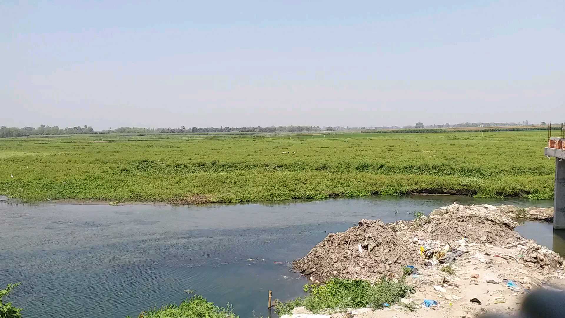 Farmers Built Bridge In Purnea