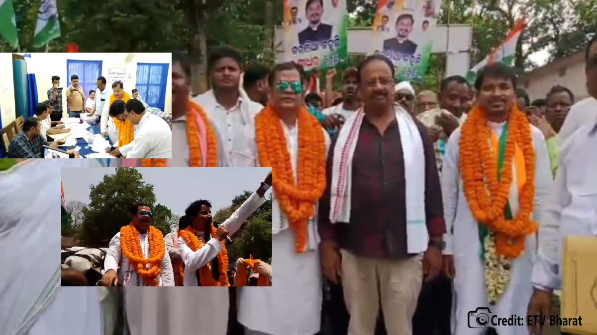 Laxmidhara Singh files Nomination