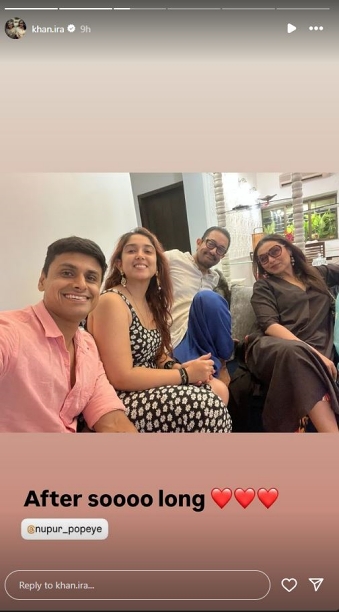 Aamir Khan and Rani Mukerji Share Candid Moments with Ira Khan and Nupur Shikhare