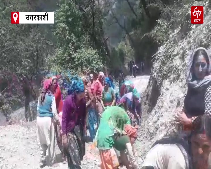 Villagers Constructed Road in Uttarkashi