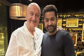 Anupam Kher Meets 'one of favouite persons' Jr NTR