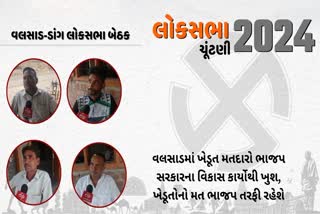 વલસાડમાં ખેડૂત મતદારોને ભાજપ સરકારે ખાતામાં પૈસા નાખ્યા, માટે ખેડૂતોનો મત ભાજપ તરફી રહેશે