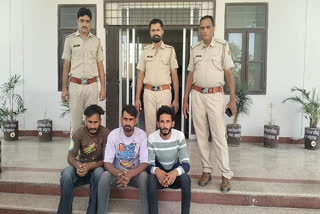 BSF and police arrested 3 persons
