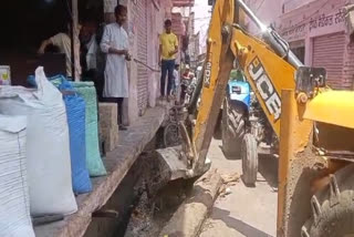 encroachment removed in Dholpur